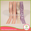 Customized beautiful printing shiny design wholesale color elastic strap